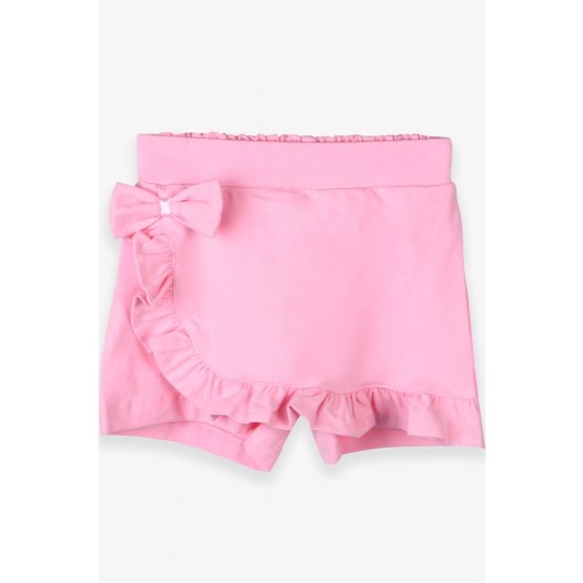 Baby Girl Skirt Sort Ruffled Bow Powder (1.5-2 Years)