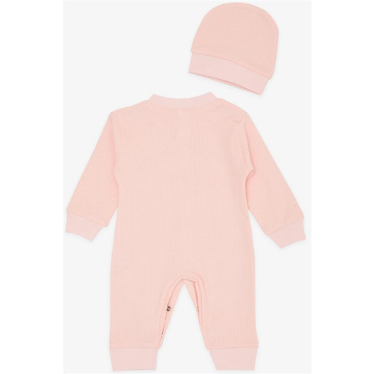 Baby Girl Rompers Corduroy Pink (0-6 Months)