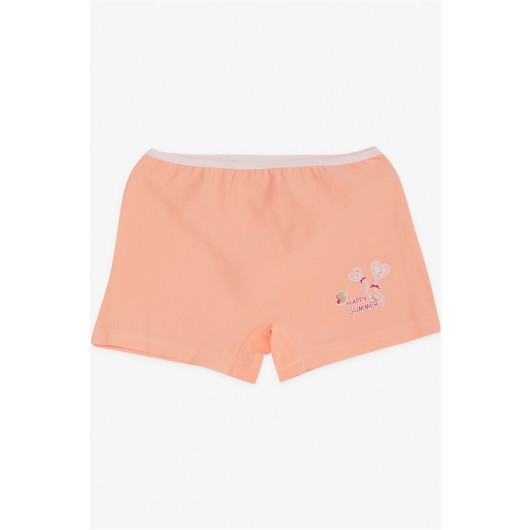 Girl's Boxer Bubble Printed Powder (5-11 Years)