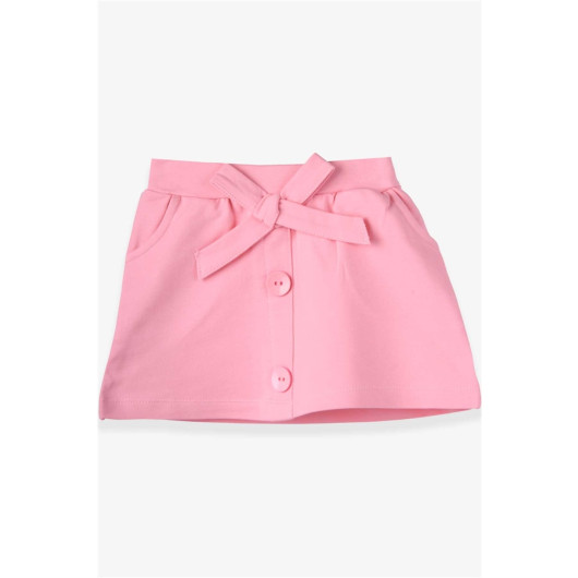 Girl Skirt Bow Salmon (1.5-2 Years)