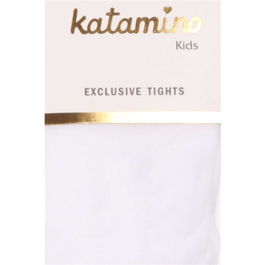 Girl's Tights Solid Color White (1-12 Ages)