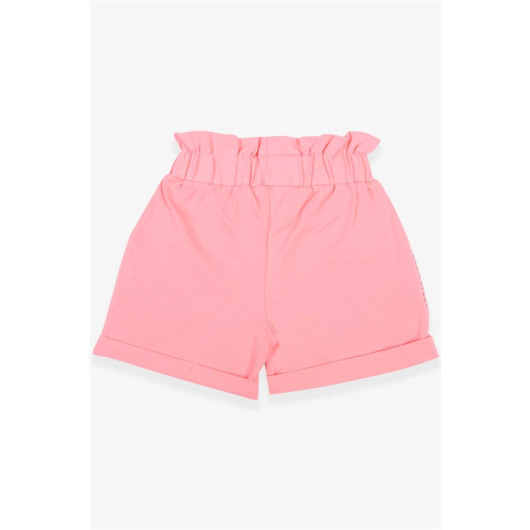 Girl's Shorts Lacy Salmon (8-14 Years)