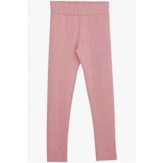 Girl's Tights Basic Pink (9-14 Years)