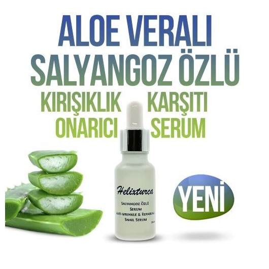 Skin Serum With Snail Extract And Aloe Vera Helixturca