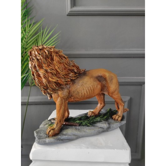 A Decorative Piece In The Shape Of A Lion