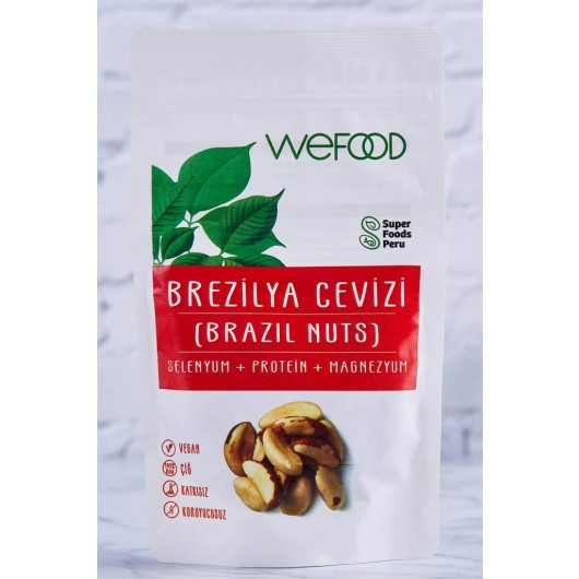 Wefood Brazil Nuts 80 Gr