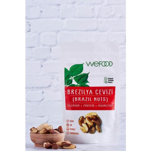 Wefood Brazil Nuts 80 Gr