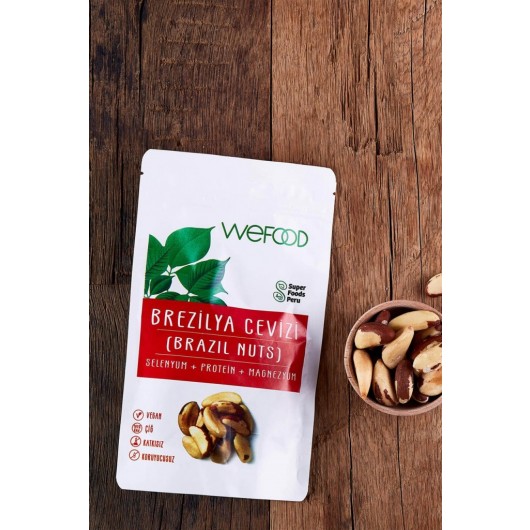 Wefood Brazil Nuts 80 Gr