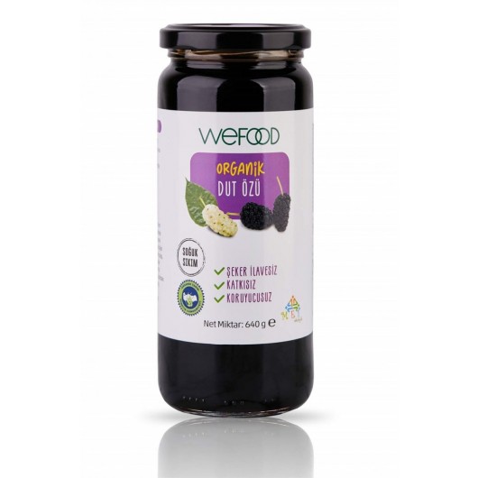 Wefood Organic Mulberry Extract 640 Gr (Cold Press)
