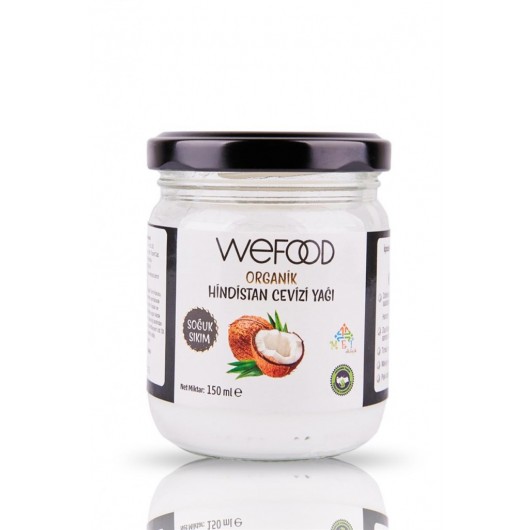 Wefood Organic Coconut Oil 150 Ml (Cold Press)
