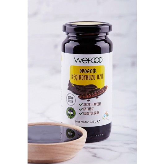 Wefood Organic Carob Extract 315 Gr (Cold Press)