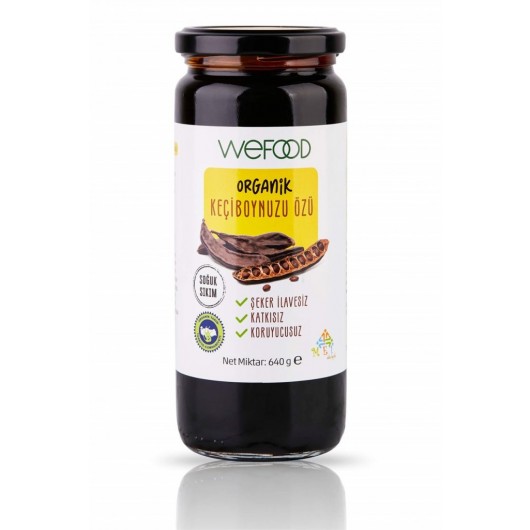 Wefood Organic Carob Extract 640 Gr (Cold Press)