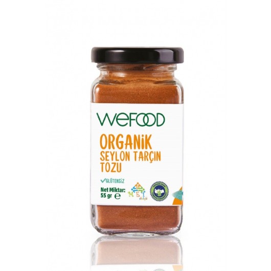 Wefood Organic Ceylon Cinnamon Powder 55 Gr