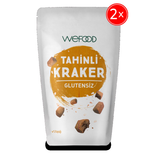 Wefood Crackers With Tahini 40 Gr 2 Pcs