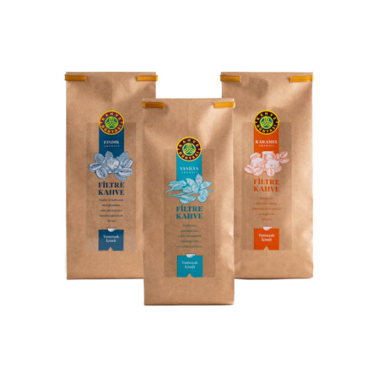 3-Pack Of Flavored Filter Coffee