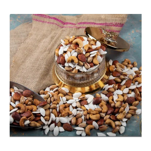 Extra Mix Nuts With White Seed From Carkar Luxury Sweets 1 Kilo