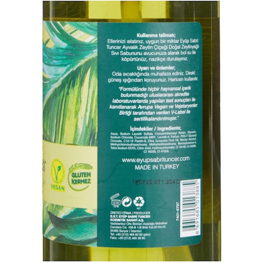 Olive Blossom Natural Olive Oil Liquid Soap 500 Ml