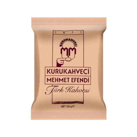 The Famous Mehmet Efendi Turkish Coffee 100 Grams X 6 Envelopes