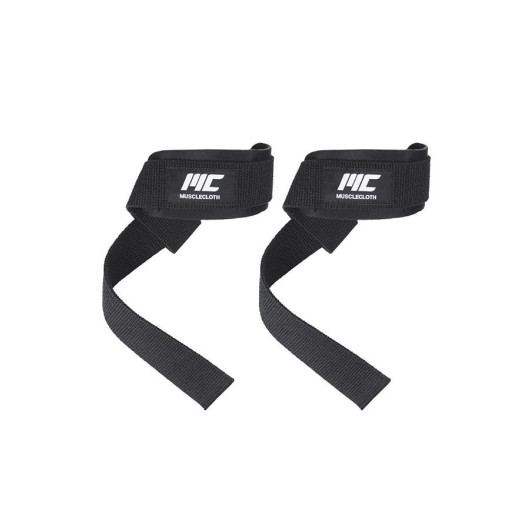 Musclecloth Padded Lifting Straps Black