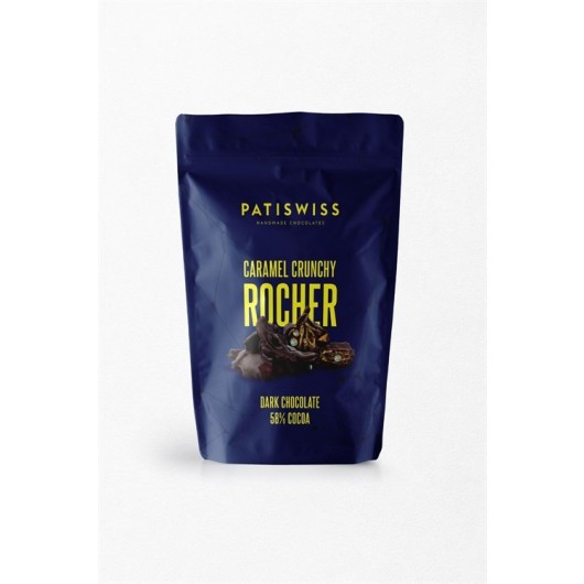 Rocher Dark Chocolate Cereal And Salted Caramel 80 G