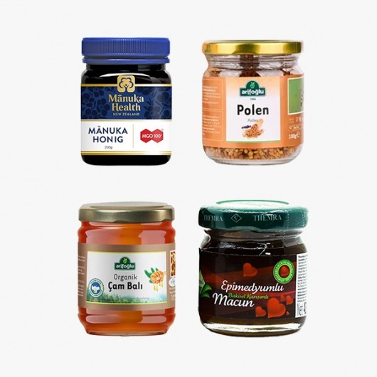 المجموعة الذهبية المميزة من افضل 4 انواع عسل تركي