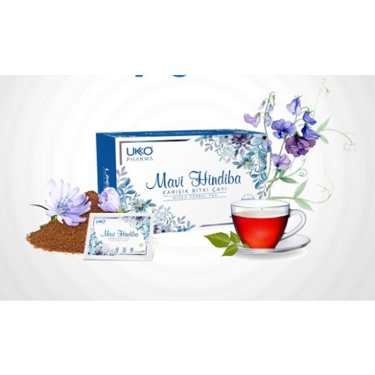 Ukko Pharma 60 Days Blue Chicory Mixed Herbal Tea For Slimming