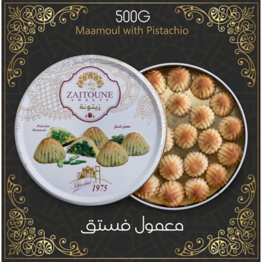Zaytouna Sweets'ten Fıstık Maamoul 500G