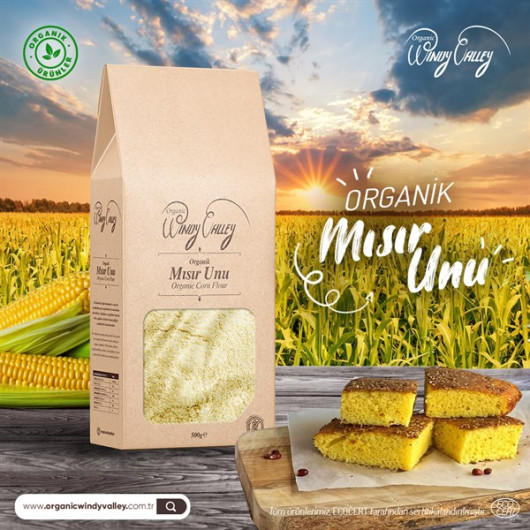 Organic Corn Flour 500 Gr
