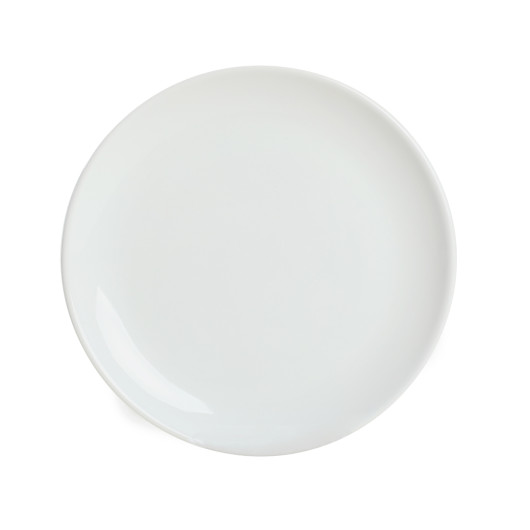 White Delta Dessert Plate 17 Cm 6 Pieces