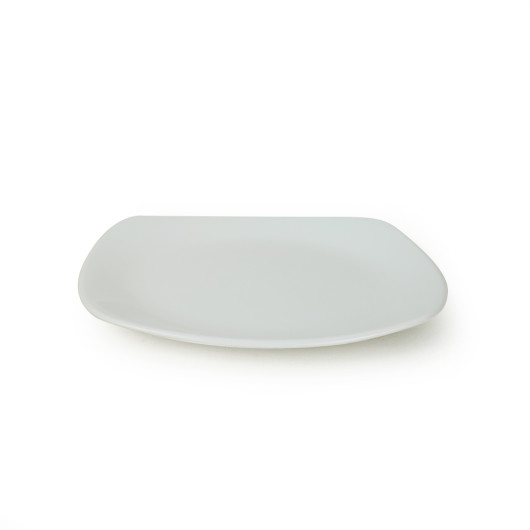White Köşem Serving Plate 27 Cm 6 Pieces