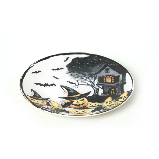 Halloween Witch Serving Plate 26 Cm 19948