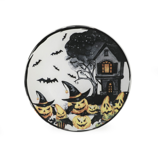 Halloween Witch Serving Plate 26 Cm 19948