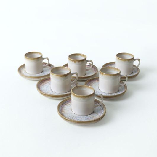 Hydra Nordic Coffee Set 12 Pieces For 6 People