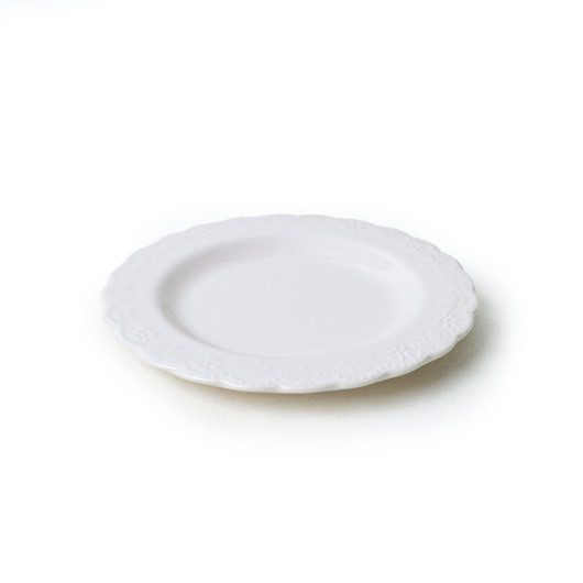 Cream Tango Cake Plate 21 Cm 6 Pieces