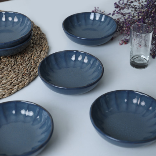 Lapis Sirius Snack Sauce Bowl 12 Cm 6 Pieces