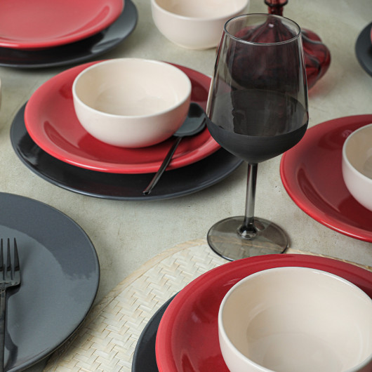 Noble Mix Dinnerware Set 18 Pieces For 6 Persons