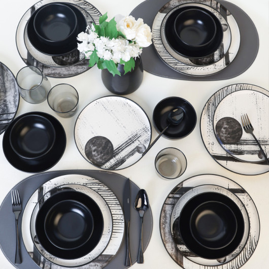 24-Piece Dinner Set For 6 People