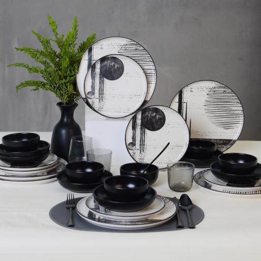 24-Piece Dinner Set For 6 People