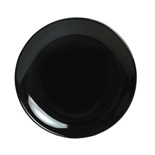 Black Delta Dessert Plate 17 Cm 6 Pieces