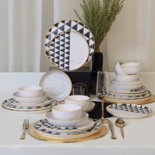 24-Piece Dish Set For 6 People