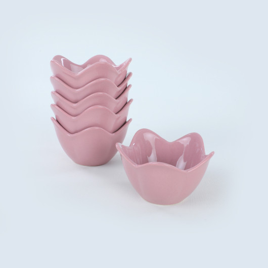 Violet Lily Snack Bowl 12 Cm 6 Pieces