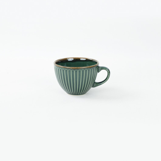 Emerald Myra Tea Cup Set 12 Pieces For 6 People