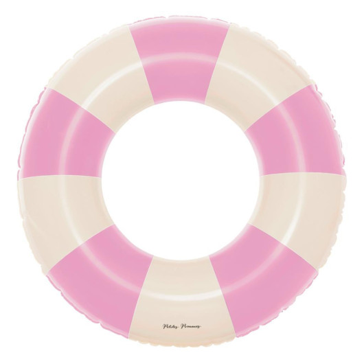 عوامة (حلقة) سباحة القابلة للنفخ للأطفال / الكبار 70 سم ، عوامة شاطئ وسباحة  +6 سنوات لون زهري