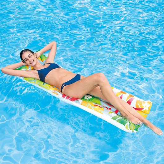 Inflatable Marine Pool Mattress , Child Adult Floating Inflatable Mattress 183Cm