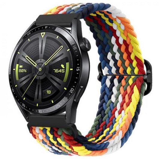 Polham Huawei Watch Gt 20Mm Compatible Elastic Ultra Light And Stylish Strap Band With Japanese Buckle Strap