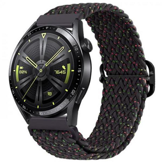 Polham Huawei Watch Gt 20Mm Compatible Elastic Ultra Light And Stylish Strap Band With Japanese Buckle Strap
