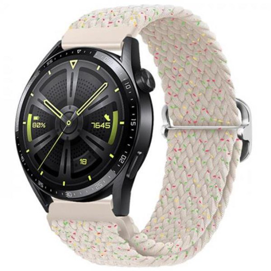 Polham Samsung Gear S3 Watch 4 22Mm Ve Samsung Gt2 Gt2E 46Mm Uyumlu Elastik Ultra Hafif Şık Kayış,