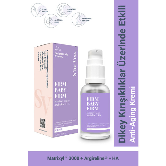 She Vec Firm Baby Firm | Effective Anti Aging Cream On Vertical Wrinkles