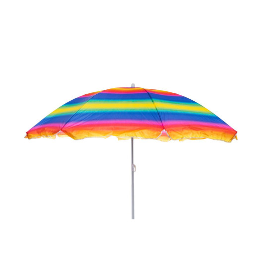 Large Striped Colorful Beach Umbrella By Andoutdoor