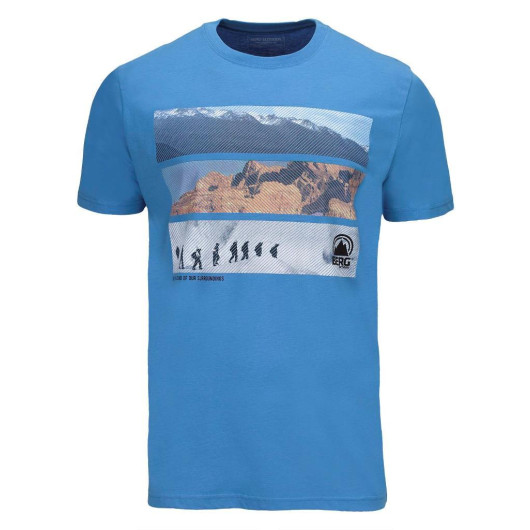 Berg Banyan Men's T-Shirt-Blue